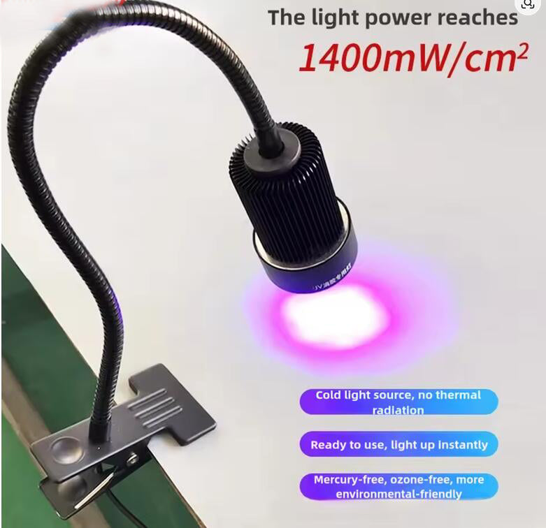 High Intensity 180W 365nm 395nm 405nm UV Curing Lamp AC100V-240V Ideal for Crystal Drop Glue Resin Ink Paint LCD Screen