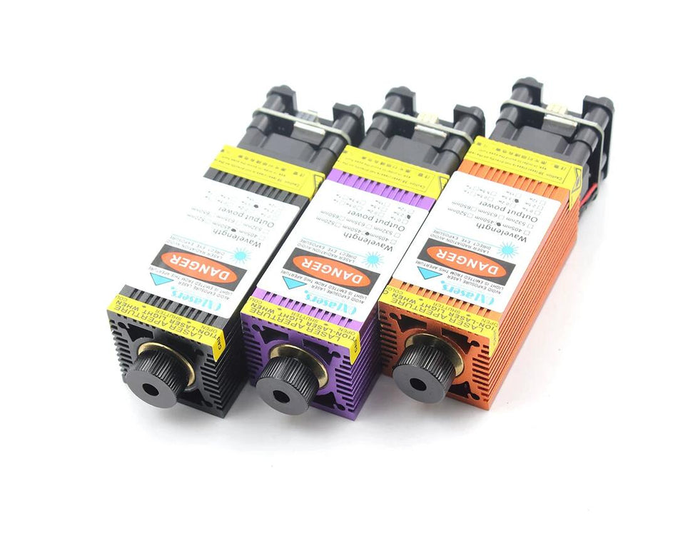 Focusing 12V Blue Light Mini DIY Module With Cooling Fan For Engraving