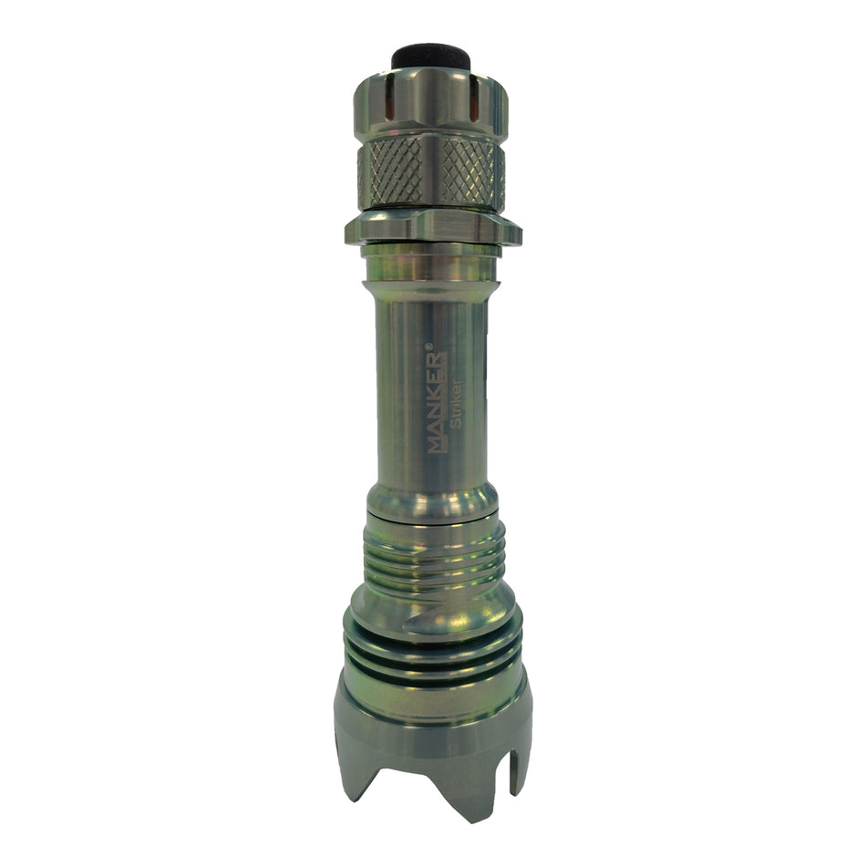 Mankerlight Striker Titanium Limited Edition Flashlight 2300 Lumen SFT40 LED 500 Meter