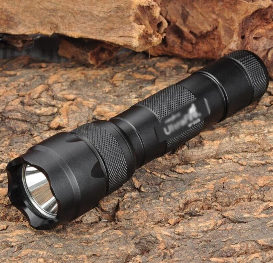 10PCS/Lot Wholesale Ultra Fire WF-502B Single Mode Flashlight 10W 6500K LED 1000 Lumen Torch (1x 18650 /2x CR123A)