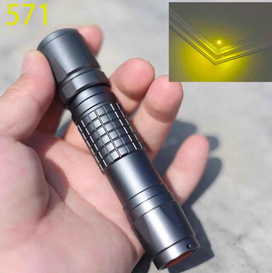 571 Lemon Yellow Beam Signal Light Flashlight indicator Lamp