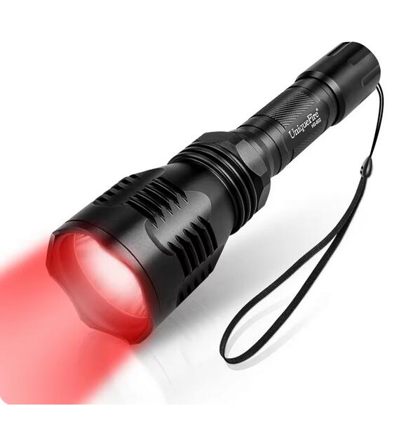 UniqueFire HS-802 Long Range 200 Yard Red LED Hunting Light Flashlight