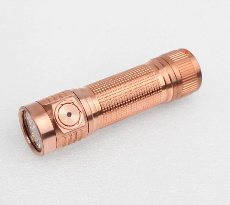 Emisar D3AA ALL COPPER 14500 AA EDC Flashlight