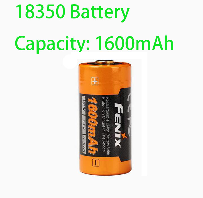 FENIX ARB-L18-1600 3.6V 1600mAh 18350 Battery for LEP Flashlight and LED Torch