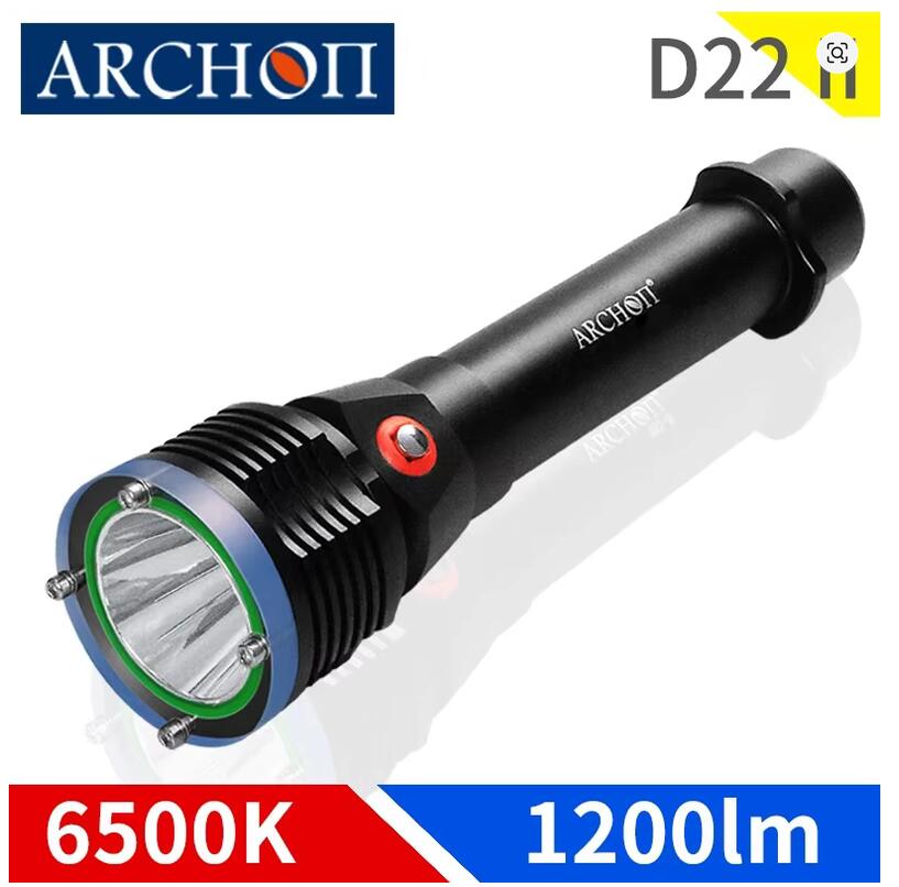 Archon D22 II 6500K 1200lumen Diving Flashlight
