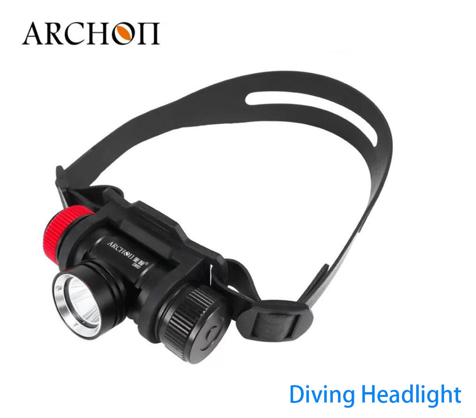 ARCHON DH10 integrated Diving Flashlight Headlight with adjustable 1000 lumens 100 meter Waterproof