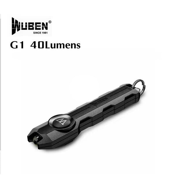 WUBEN G1 Mini Keychain Flashlight  40Lumens USB C Rechargeable Light