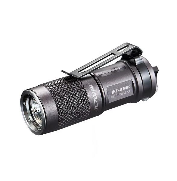 JETBeam II-MK 510 Lumens Super Mini LED Keychain Flashlight CR123 Torch With Rotary Switch