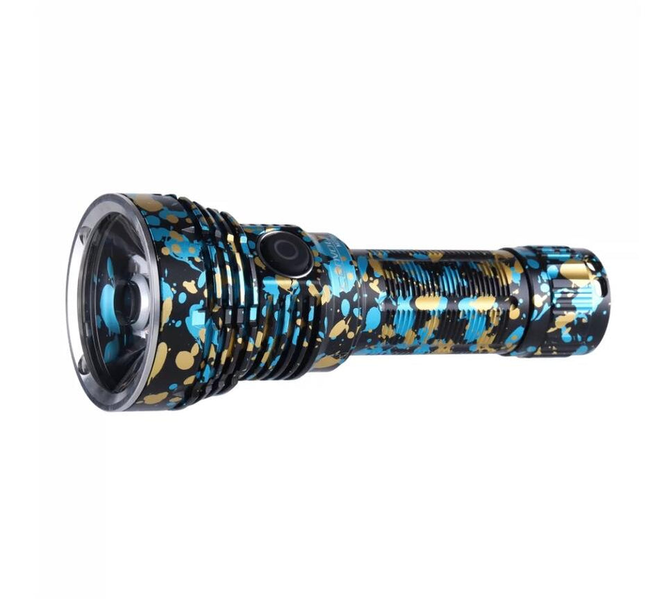M21K SFT90 LED Powerful 8000lm Camouflage Flashlight TIR Lens Long Throw Torch