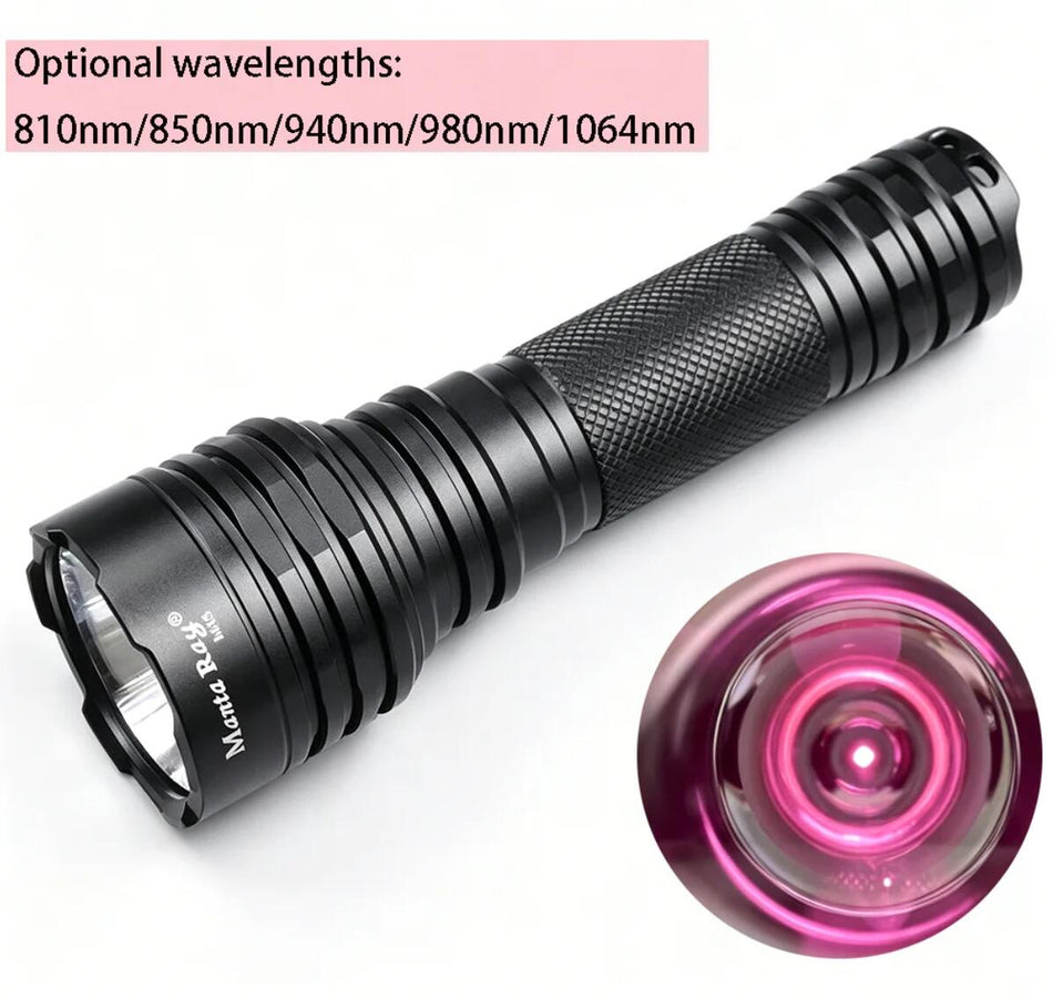 M45-10W High Power Infrared Flashlight 810nm/850nm/940nm/980nm/1064nm Hunting Light