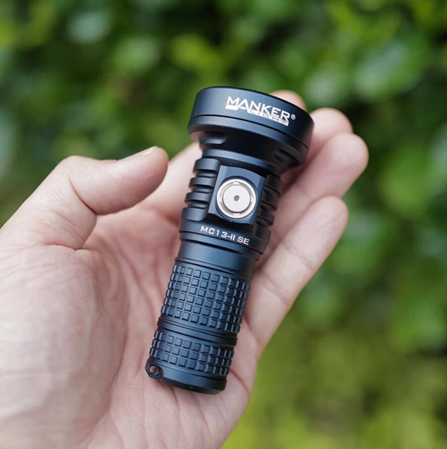 Mankerlight MC13 II SE Pocket Spotlight EDC Flashlight 4500 Lumen 660 Meter USB Type-C Rechargeable(1x 18350/1x 18650)