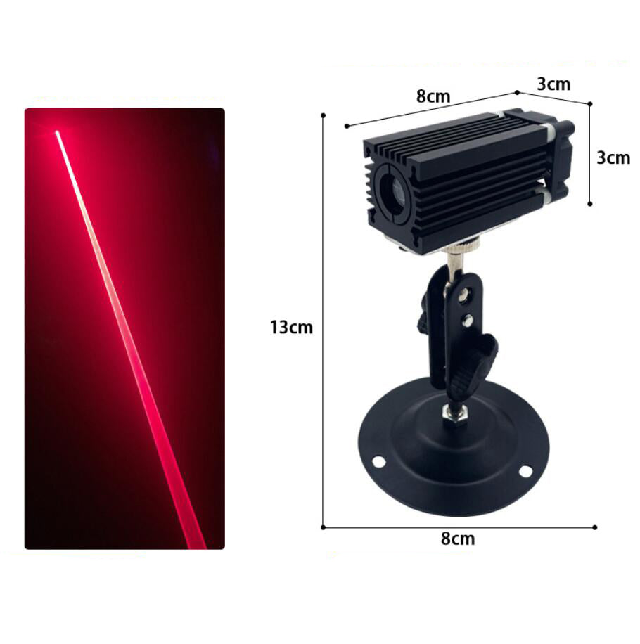 2cm Fat Beam Landmark Warning Red LED Laser Lamp Signal Light With Cooling Fan / Bracket AC 110V-240V