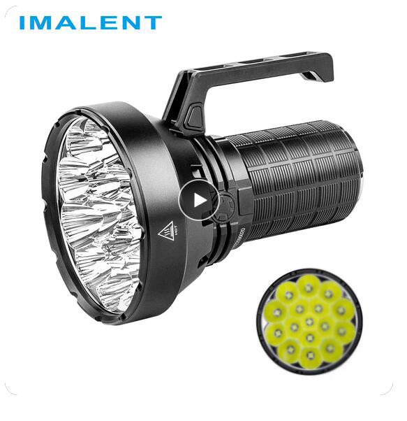 IMALENT SR16 Tactical Rechargeable Flashlight 55000 Lumen 1715 Meter Super Bright Searchlight