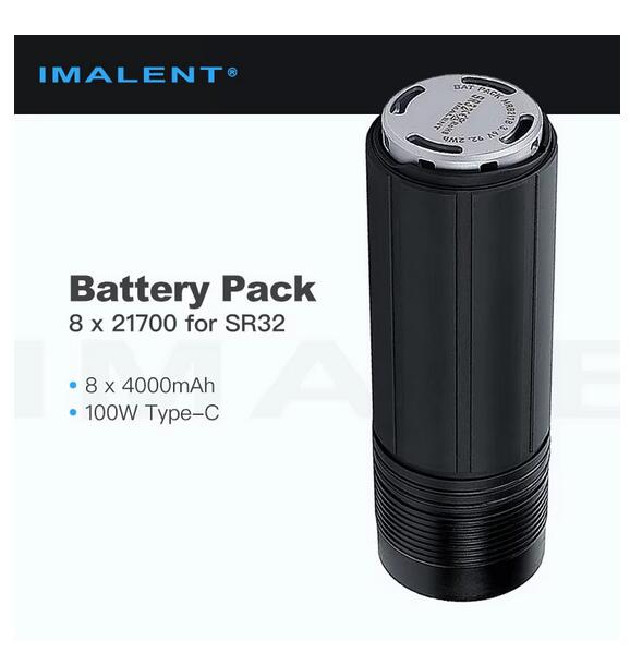 Imalent Rechargeable Battery Pack for SR32 Flashlight