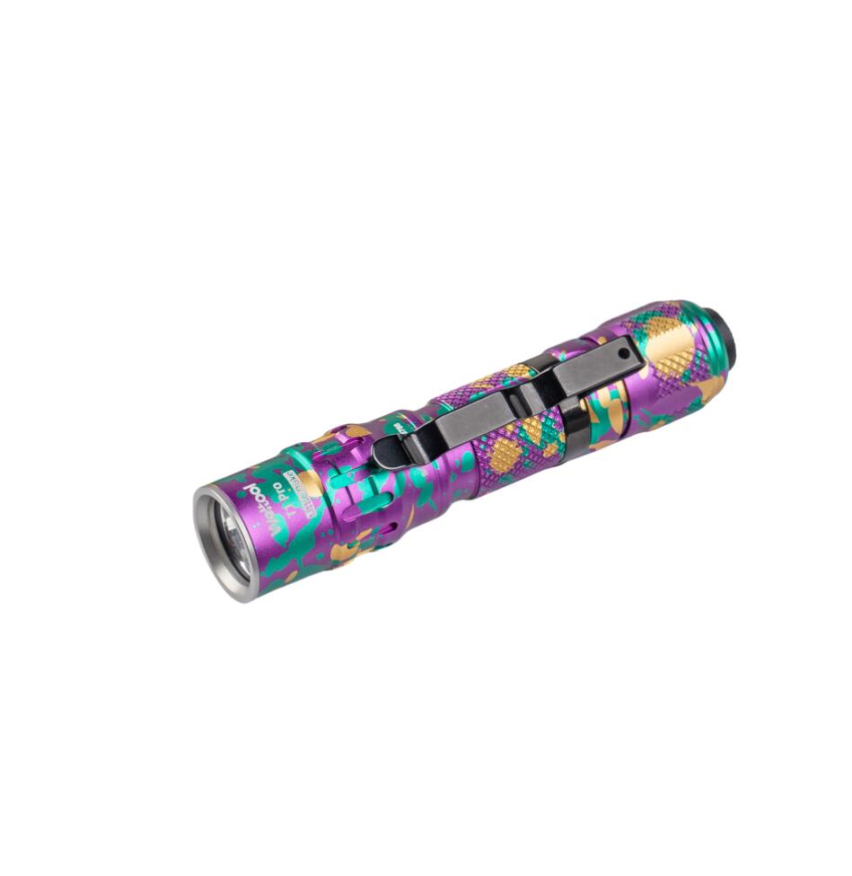 Weltool T1 Pro V2 Colorful Version 550 Lumens AA/14500 Only 43g EDC LED flashlight