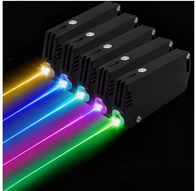 555 /593/ 532/571/488 Yellow Cyan Beam Light Signal Indicator Light with USB Type C Charging Port