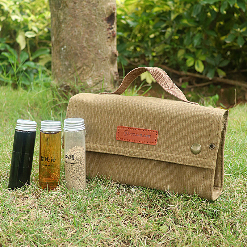 Seasoning Glass Bottle Combination Set