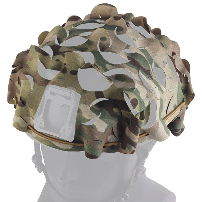 Lightweight laser cutting helmet cover