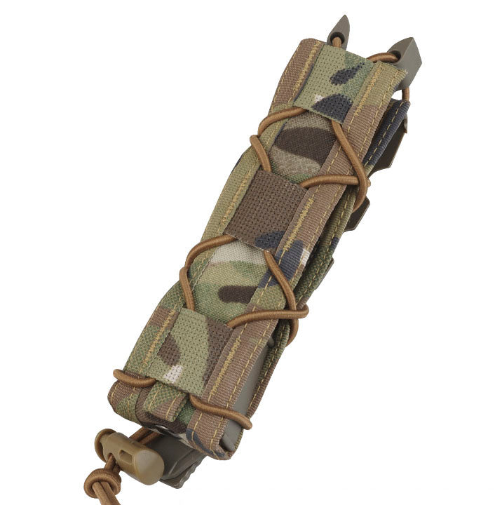 Tiger style long quick pull camouflage functional package